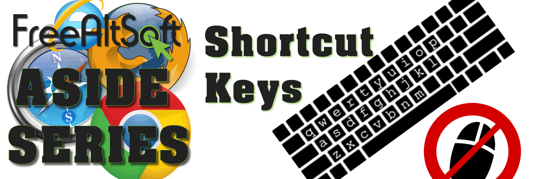 Aside: Shortcut Keys